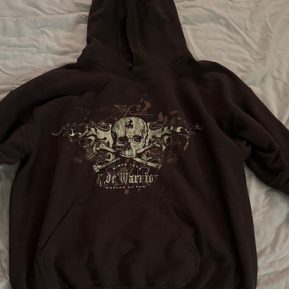 Women’s Brown World of Fun Hoodie